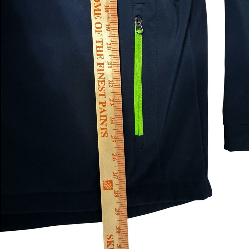 Seattle Seahawks Blue Jacket Men’s Large NFL Full Zip Soft Shell Super Bowl - Picture 6 of 10